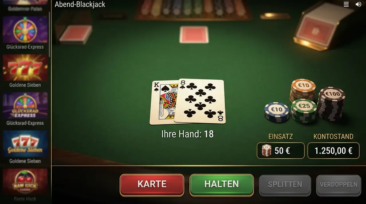 Fortuna: Tischspiele & Poker